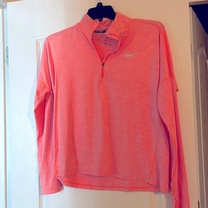 Nike bright orange running shirt. Size L